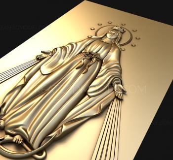 Religious panels (PR_0018) 3D model for CNC machine
