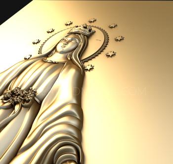Religious panels (PR_0018) 3D model for CNC machine