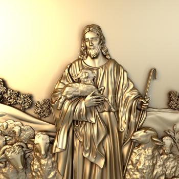 Religious panels (PR_0047) 3D model for CNC machine