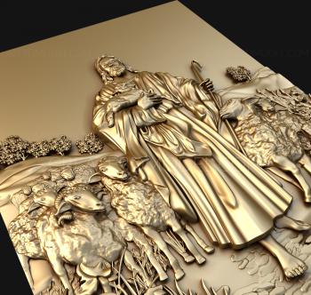 Religious panels (PR_0047) 3D model for CNC machine