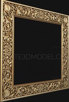 Mirrors and frames (RM_0035-1) 3D model for CNC machine