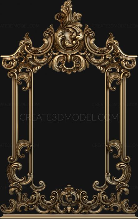Mirrors and frames (RM_0747) 3D model for CNC machine