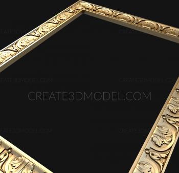 Baguette frame (RMB_0228) 3D model for CNC machine