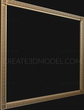 Baguette frame (RMB_0239) 3D model for CNC machine
