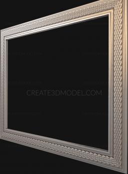 Baguette frame (RMB_0293-1) 3D model for CNC machine