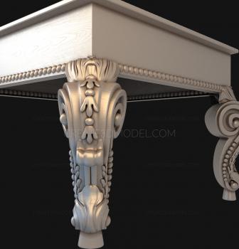 Tables (STL_0012) 3D model for CNC machine