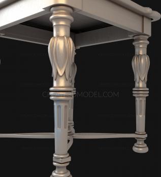 Tables (STL_0013) 3D model for CNC machine