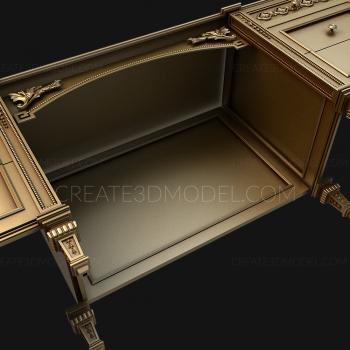 Tables (STL_0234) 3D model for CNC machine