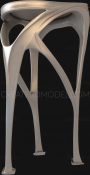 Chair (STUL_0096) 3D model for CNC machine