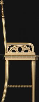 Chair (STUL_0101) 3D model for CNC machine