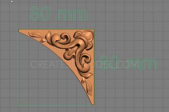 Corner (UG_0147) 3D model for CNC machine