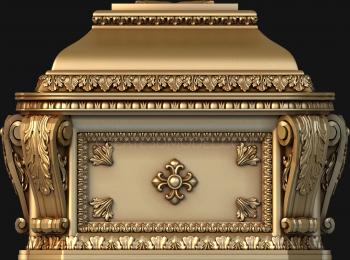 Coffin (GRB_0001) 3D model for CNC machine