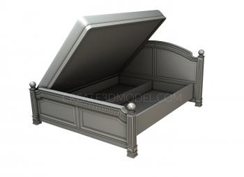 Set of furniture (KMB_0006-1) 3D model for CNC machine