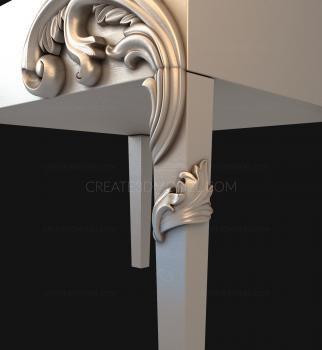 Set of furniture (KMB_0013-03) 3D model for CNC machine
