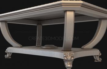 Set of furniture (KMB_0091) 3D model for CNC machine
