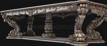 Set of furniture (KMB_0155) 3D model for CNC machine