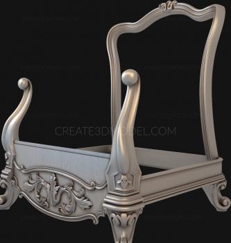 Set of furniture (KMB_0196) 3D model for CNC machine