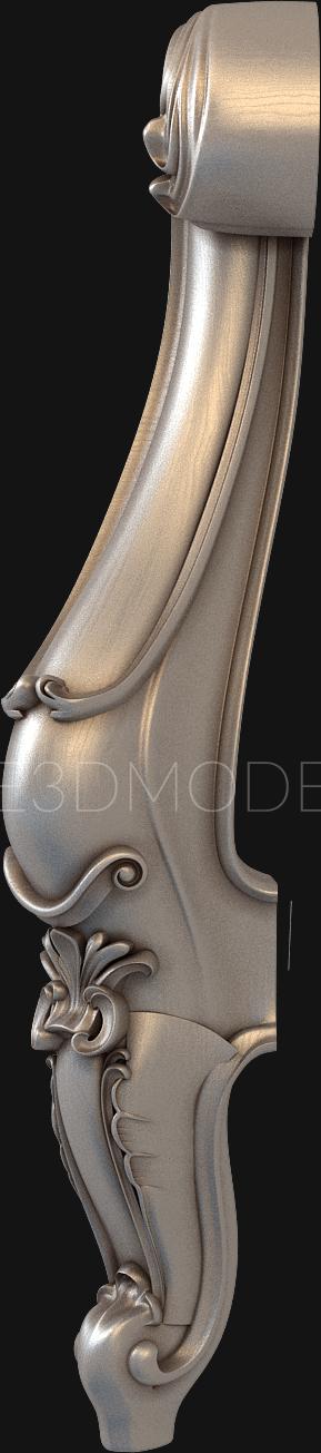 Set of furniture (KMB_0222) 3D model for CNC machine