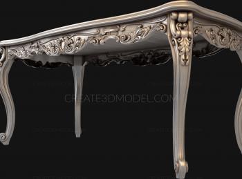 Set of furniture (KMB_0229) 3D model for CNC machine
