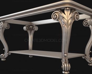 Set of furniture (KMB_0230) 3D model for CNC machine