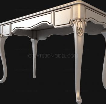 Set of furniture (KMB_0232) 3D model for CNC machine
