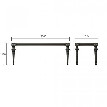 Set of furniture (KMB_0246) 3D model for CNC machine