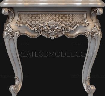 Set of furniture (KMB_0285) 3D model for CNC machine