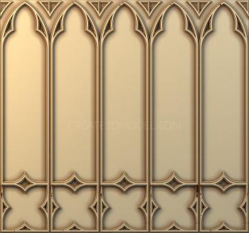 Set of panels (KPN_0001-2) 3D model for CNC machine