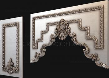 Set of panels (KPN_0022-03) 3D model for CNC machine