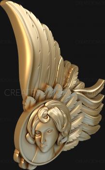 Angels (AN_0041) 3D model for CNC machine