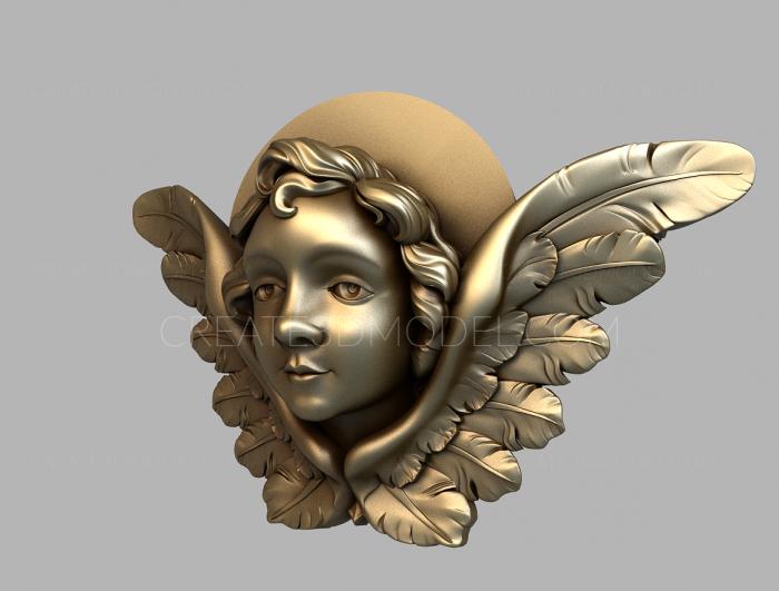 Angels (AN_0077) 3D model for CNC machine
