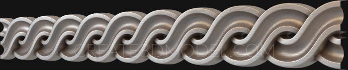 Baguette (BG_0011) 3D model for CNC machine