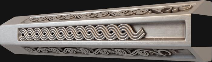 نموذج ثلاثي الأبعاد لآلة CNC الرغيف الفرنسي 