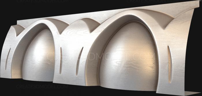 نموذج ثلاثي الأبعاد لآلة CNC الرغيف الفرنسي 