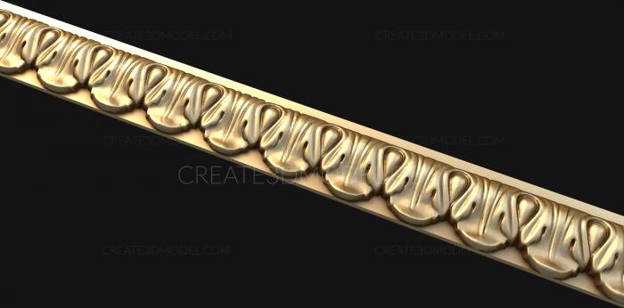 Baguette (BG_0292-9) 3D model for CNC machine