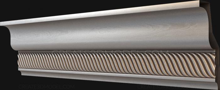 Baguette (BG_0323) 3D model for CNC machine