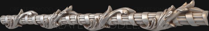 Baguette (BG_0364-9) 3D model for CNC machine