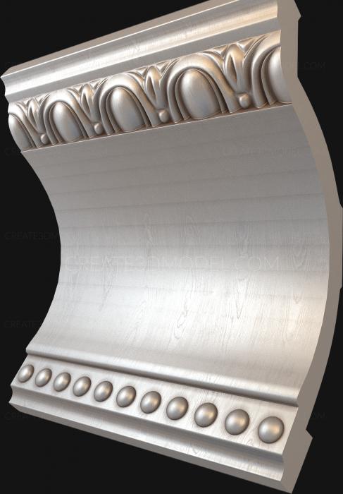 نموذج ثلاثي الأبعاد لآلة CNC الرغيف الفرنسي 