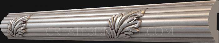 نموذج ثلاثي الأبعاد لآلة CNC الرغيف الفرنسي 
