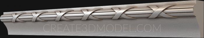 Baguette (BG_0508) 3D model for CNC machine
