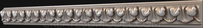 Baguette (BG_0524-9) 3D model for CNC machine