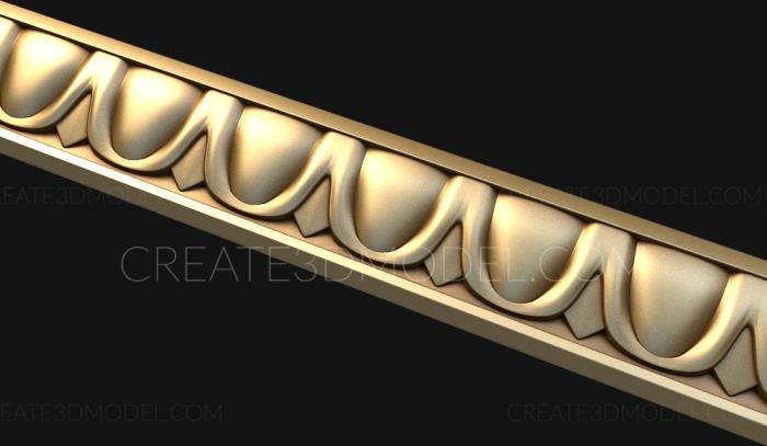 Baguette (BG_0532-9) 3D model for CNC machine