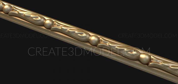 Baguette (BG_0548-9) 3D model for CNC machine