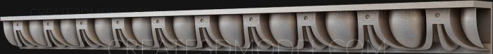 نموذج ثلاثي الأبعاد لآلة CNC الرغيف الفرنسي 