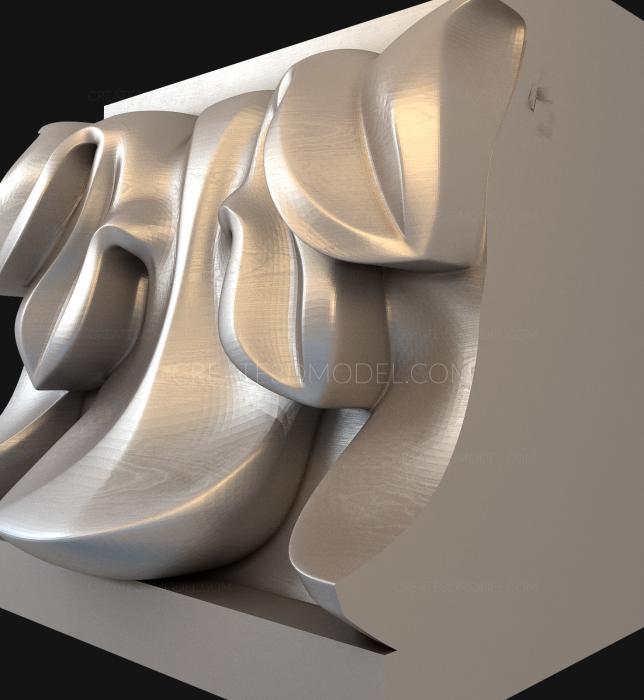 Baguette (BG_0699) 3D model for CNC machine