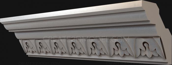 نموذج ثلاثي الأبعاد لآلة CNC الرغيف الفرنسي 