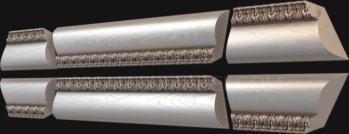 نموذج ثلاثي الأبعاد لآلة CNC الرغيف الفرنسي 