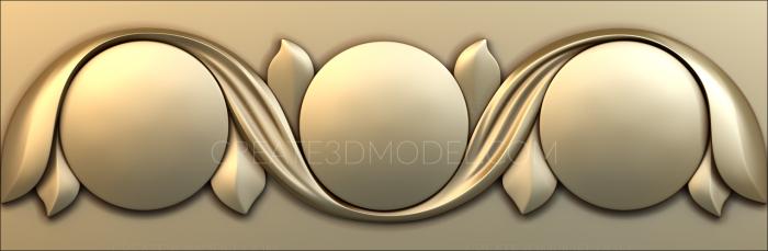 Baguette (BG_0807) 3D model for CNC machine