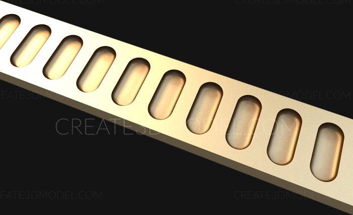 نموذج ثلاثي الأبعاد لآلة CNC الرغيف الفرنسي 