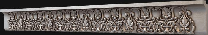 Baguette (BG_0868) 3D model for CNC machine